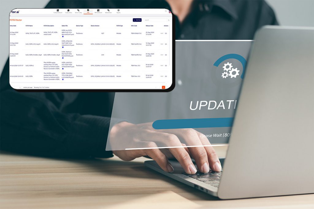 Tor Apollo | Device management and configuration tool Key Feature 2